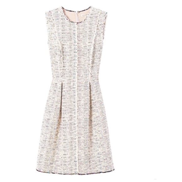 🎉 sale!🎉Rebecca Taylor Rainbow Tweed Dress - Picture 4 of 8